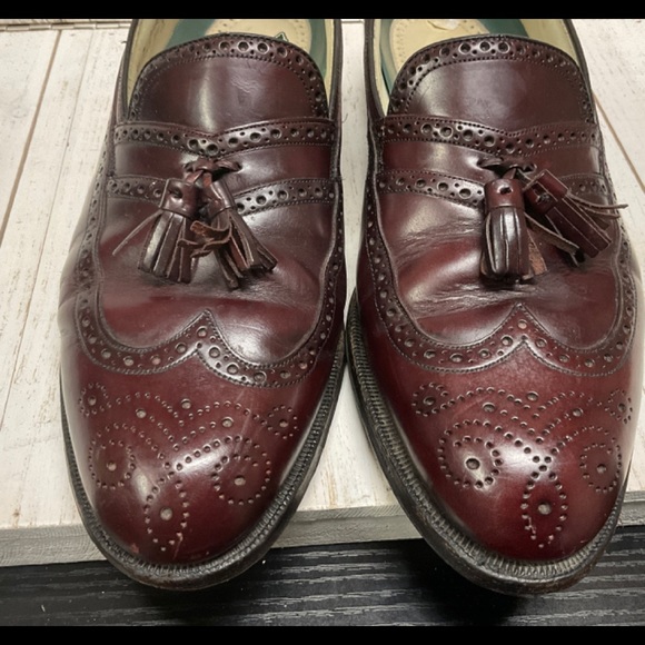 Florsheim Imperial Comfort Tech Mens Brown‎ Loafers With Tassels Size 9.5D - Picture 1 of 8